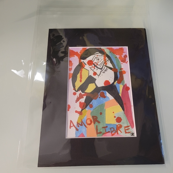 Original Watercolor Parrot Painting Bird Art - Picture 8 of 10